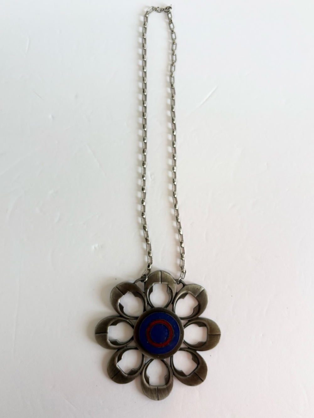 Vintage Silver Metal Necklace